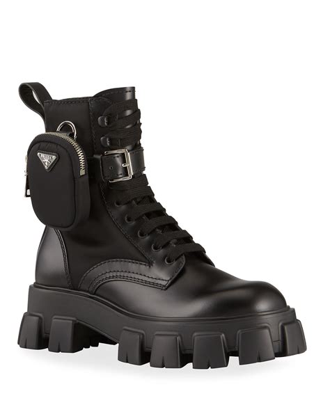 prada boots männer|prada combat boots men.